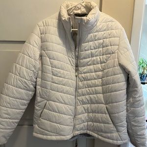 White Puffer Jacket